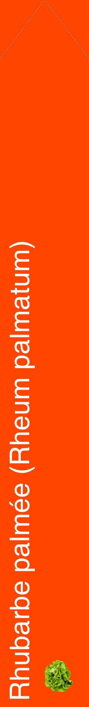 Étiquette de : Rheum palmatum - format c - style blanche26_simplehel avec comestibilité simplifiée