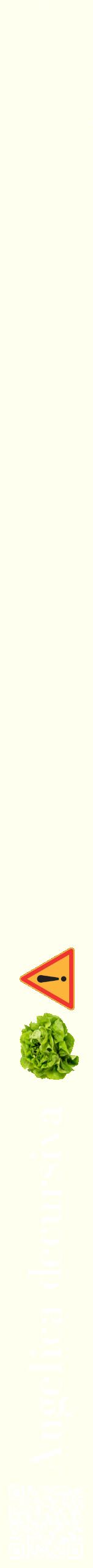 Étiquette de : Angelica decursiva - format b - style blanche19bod avec qrcode et comestibilité simplifiée