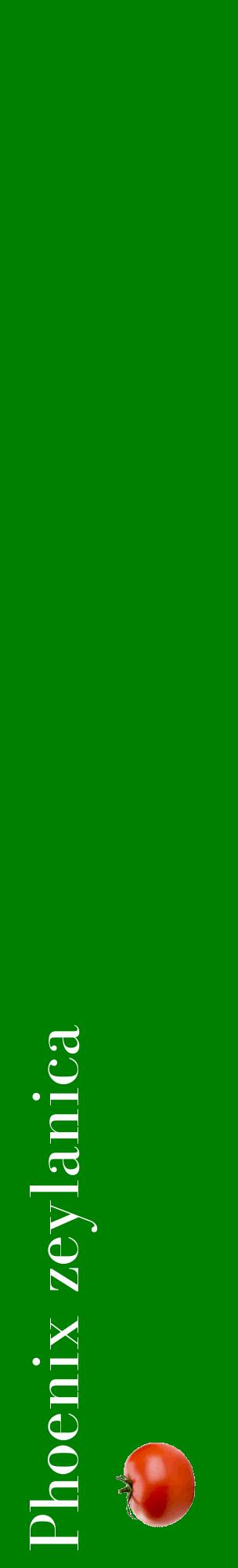 Étiquette de : Phoenix zeylanica - format c - style blanche9_basiquebod avec comestibilité simplifiée