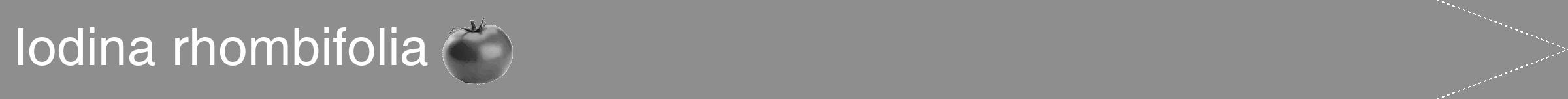 Étiquette de : Iodina rhombifolia - format b - style blanche25hel avec comestibilité simplifiée
