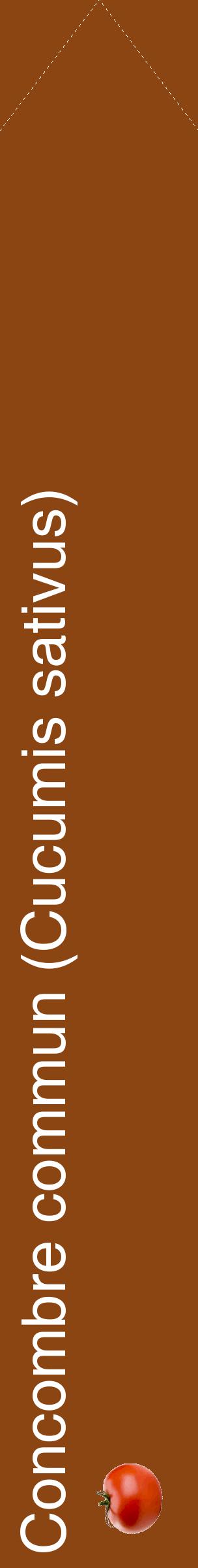 Étiquette de : Cucumis sativus - format c - style blanche30_simplehel avec comestibilité simplifiée