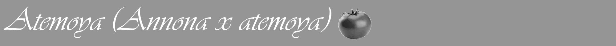 Étiquette de : Annona x atemoya - format a - style blanche16viv avec comestibilité simplifiée
