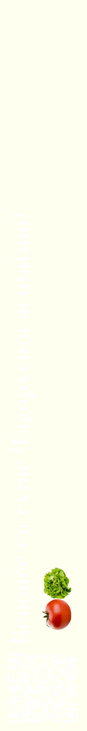 Étiquette de : Fagopyrum acutatum - format c - style blanche19_simplebod avec qrcode et comestibilité simplifiée