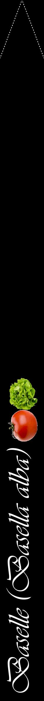 Étiquette de : Basella alba - format b - style blanche59viv avec comestibilité simplifiée