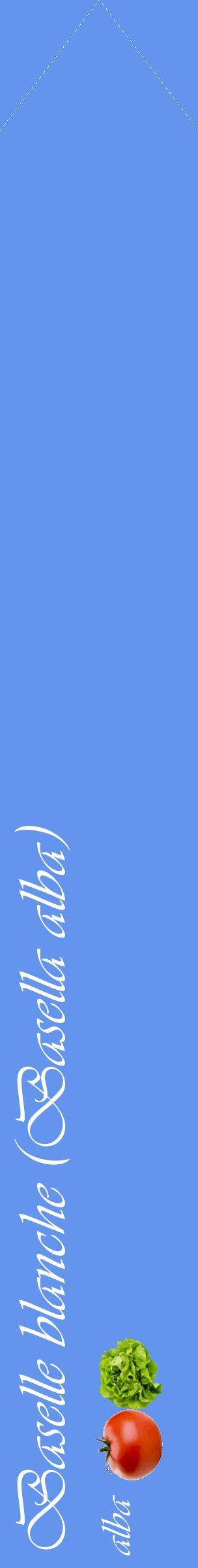 Étiquette de : Basella alba alba - format c - style blanche4_simpleviv avec comestibilité simplifiée