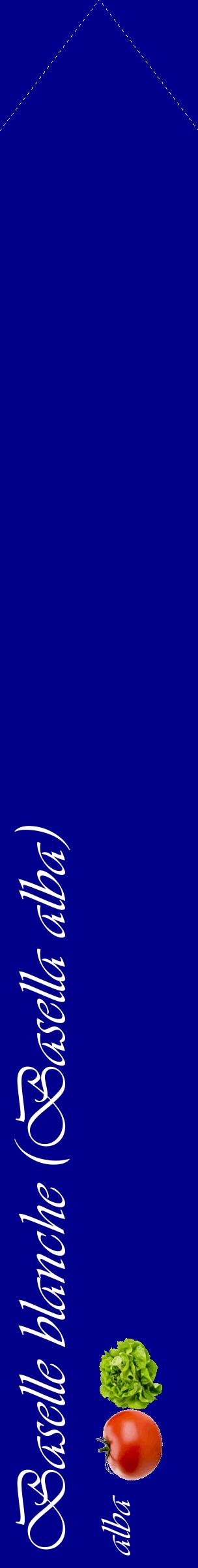 Étiquette de : Basella alba alba - format c - style blanche7_simpleviv avec comestibilité simplifiée