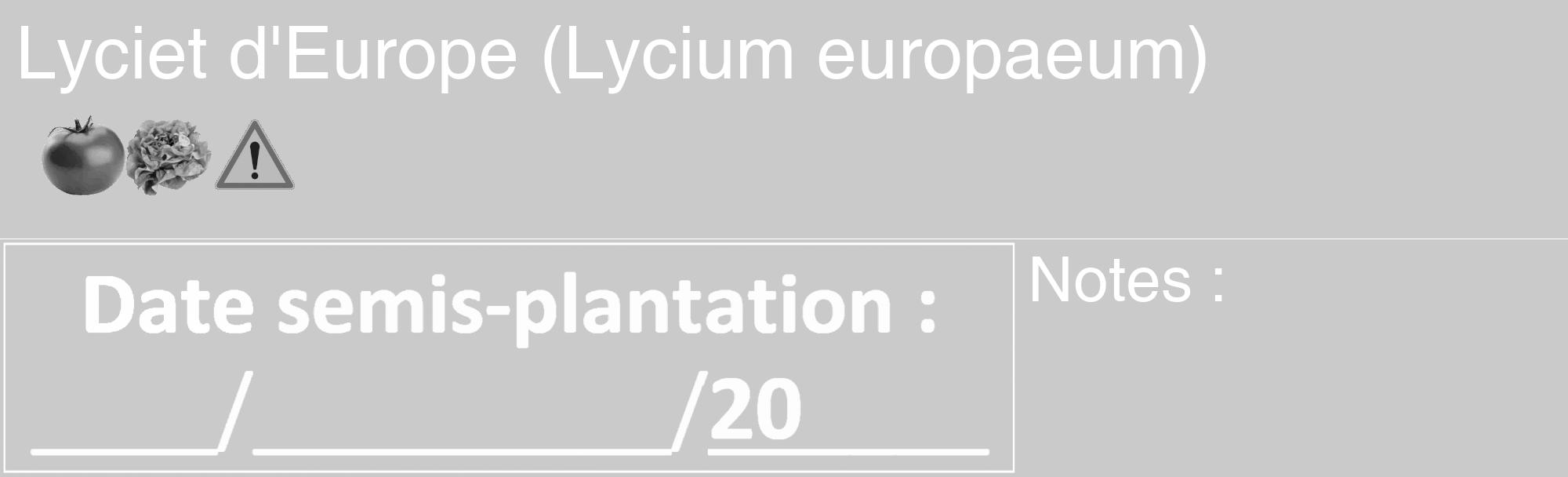 Étiquette de : Lycium europaeum - format c - style blanche21_basique_basiquehel avec comestibilité simplifiée