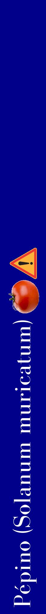 Étiquette de : Solanum muricatum - format a - style blanche7bod avec comestibilité simplifiée