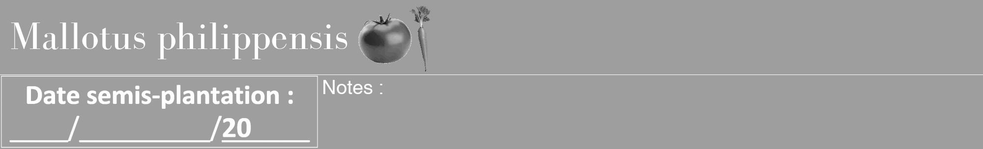Étiquette de : Mallotus philippensis - format a - style blanche23bod avec comestibilité simplifiée