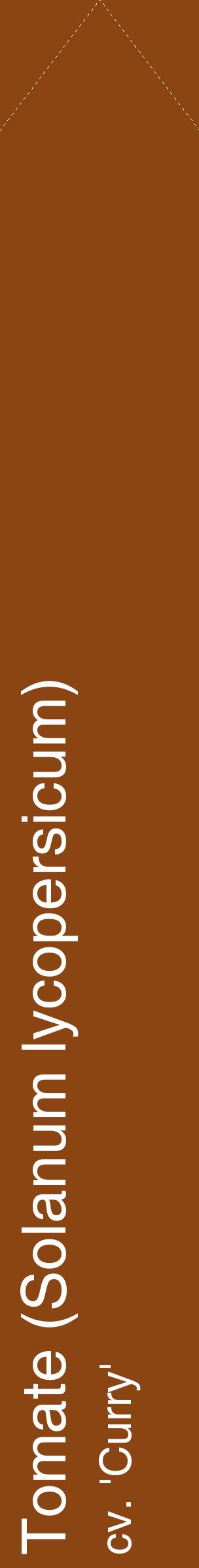Étiquette de : Solanum lycopersicum cv. 'Curry' - format c - style blanche30_simplehel avec comestibilité