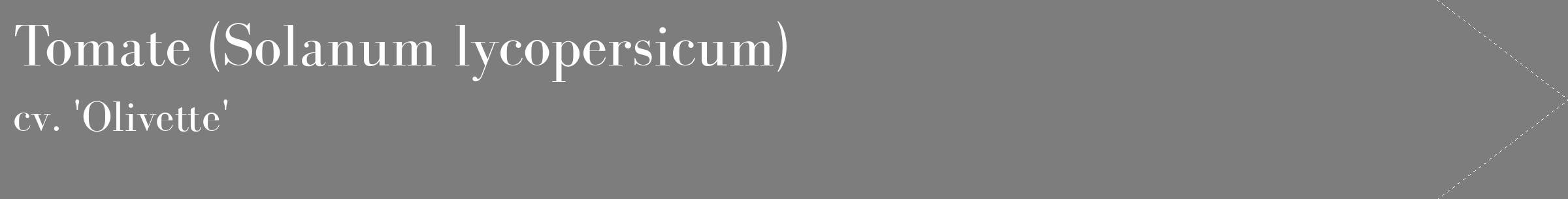 Étiquette de : Solanum lycopersicum cv. 'Olivette' - format c - style blanche35_simple_simplebod avec comestibilité