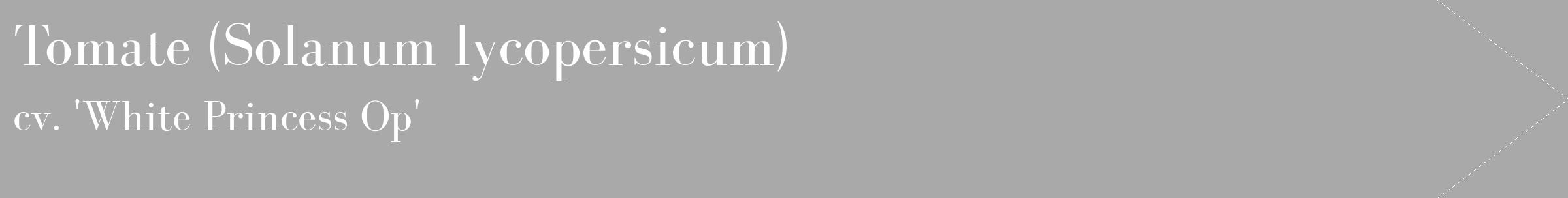 Étiquette de : Solanum lycopersicum cv. 'White Princess Op' - format c - style blanche13_simple_simplebod avec comestibilité