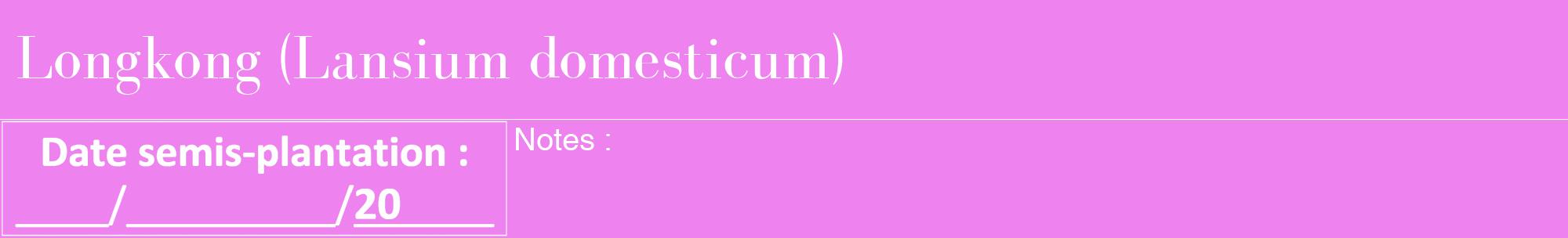 Étiquette de : Lansium domesticum - format a - style blanche53bod avec comestibilité