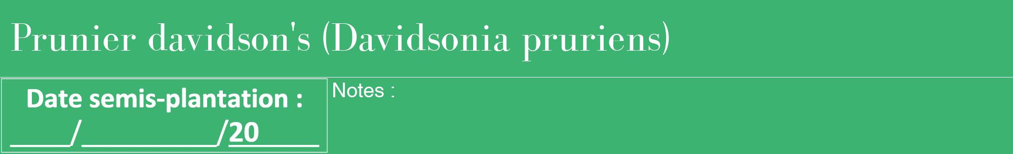 Étiquette de : Davidsonia pruriens - format a - style blanche12bod avec comestibilité