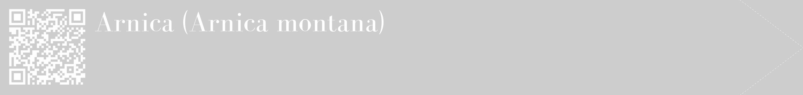 Étiquette de : Arnica montana - format c - style blanche41_simple_simplebod avec qrcode et comestibilité