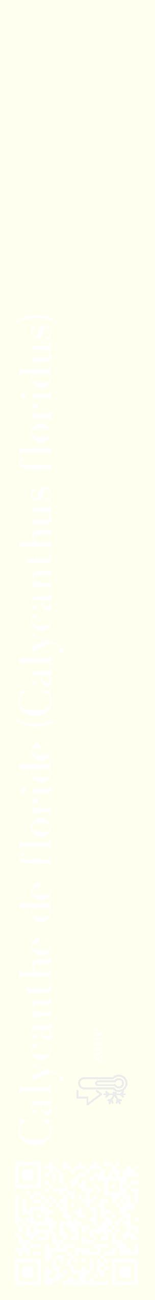 Étiquette de : Calycanthus floridus - format c - style blanche19_simple_simplebod avec qrcode et comestibilité - position verticale