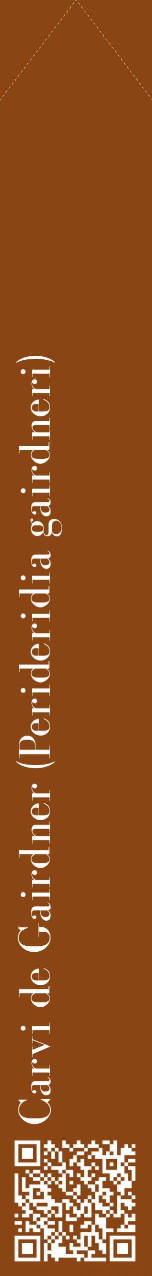 Étiquette de : Perideridia gairdneri - format c - style blanche30_simplebod avec qrcode et comestibilité