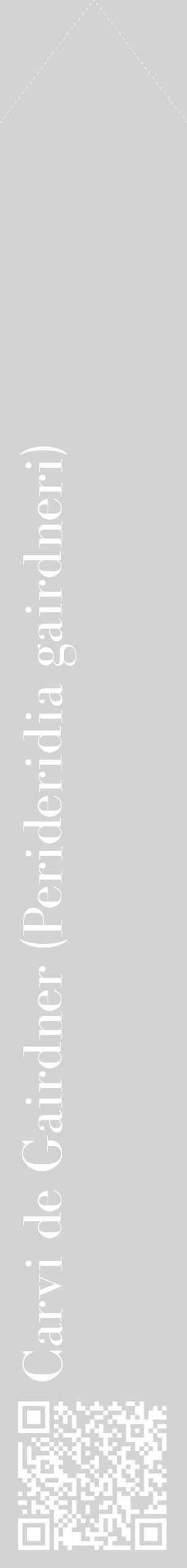 Étiquette de : Perideridia gairdneri - format c - style blanche56_simplebod avec qrcode et comestibilité