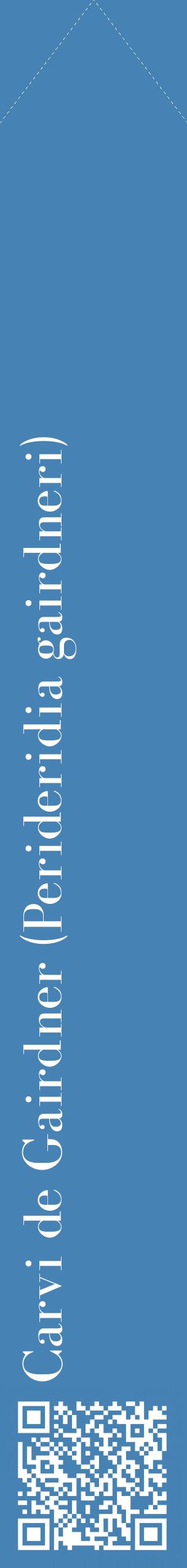 Étiquette de : Perideridia gairdneri - format c - style blanche5_simplebod avec qrcode et comestibilité