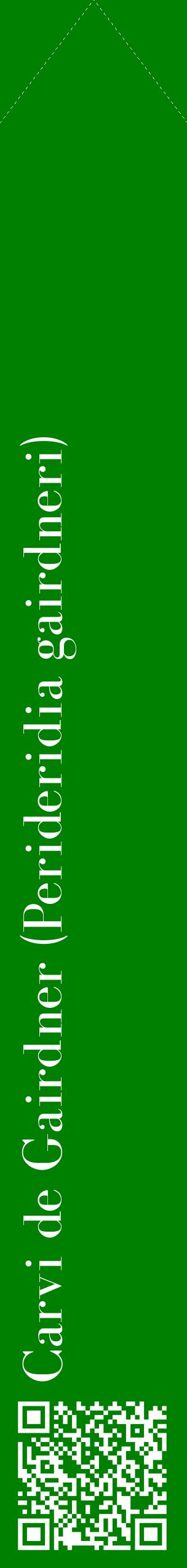 Étiquette de : Perideridia gairdneri - format c - style blanche9_simplebod avec qrcode et comestibilité