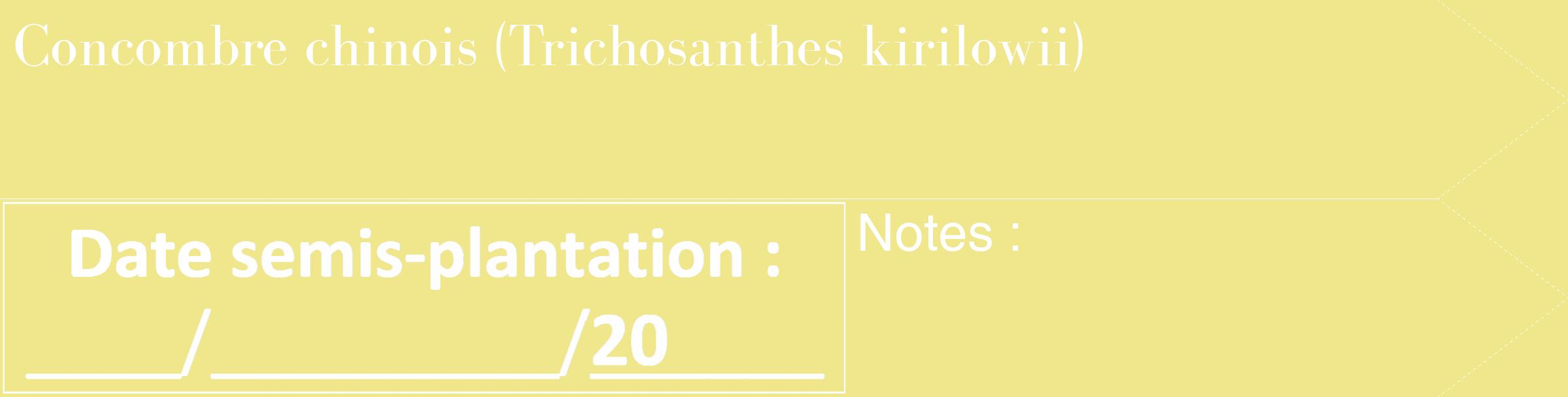 Étiquette de : Trichosanthes kirilowii - format c - style blanche20_simple_simplebod avec comestibilité