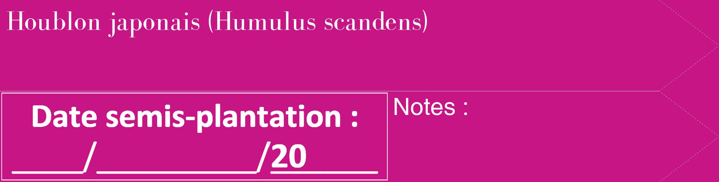 Étiquette de : Humulus scandens - format c - style blanche45_simple_simplebod avec comestibilité