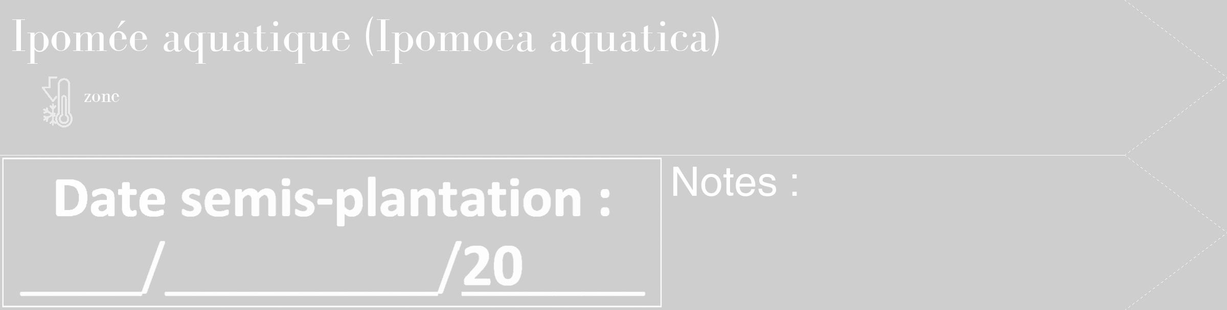 Étiquette de : Ipomoea aquatica - format c - style blanche17_simple_simplebod avec comestibilité