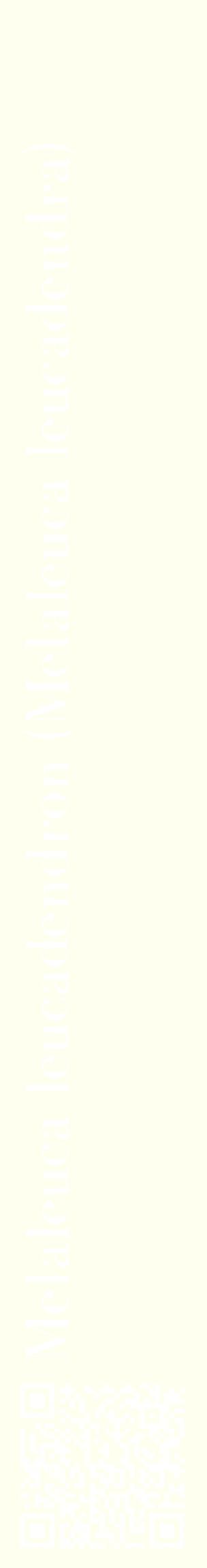 Étiquette de : Melaleuca leucadendra - format c - style blanche19_basiquebod avec qrcode et comestibilité