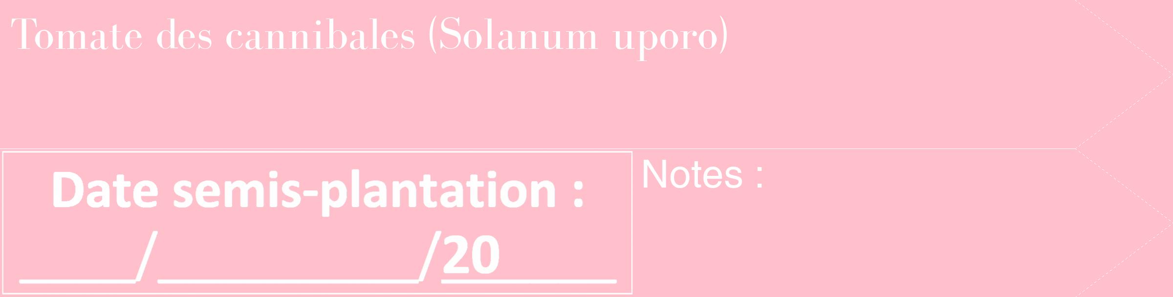 Étiquette de : Solanum uporo - format c - style blanche40_simple_simplebod avec comestibilité