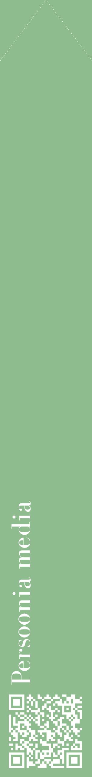 Étiquette de : Persoonia media - format c - style blanche13_simplebod avec qrcode et comestibilité