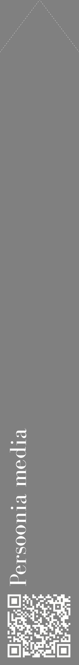 Étiquette de : Persoonia media - format c - style blanche57_simplebod avec qrcode et comestibilité