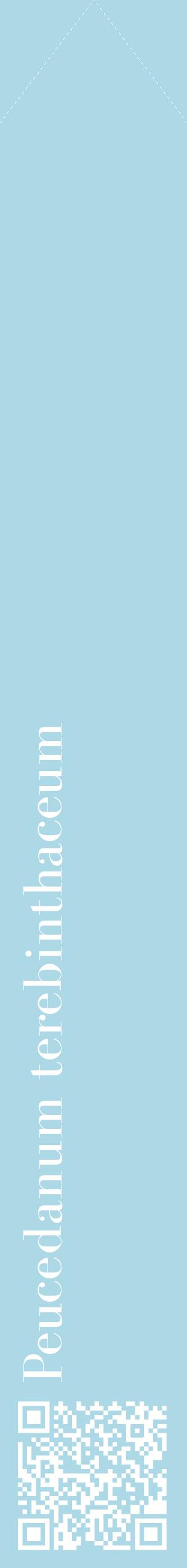 Étiquette de : Peucedanum terebinthaceum - format c - style blanche0_simplebod avec qrcode et comestibilité