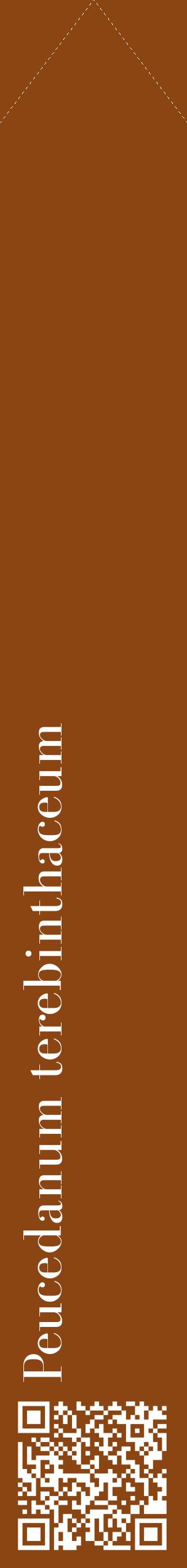Étiquette de : Peucedanum terebinthaceum - format c - style blanche30_simplebod avec qrcode et comestibilité
