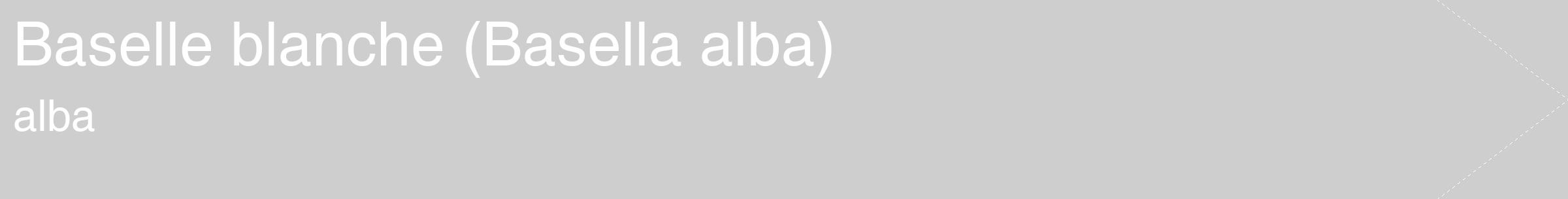 Étiquette de : Basella alba alba - format c - style blanche17_simple_simplehel avec comestibilité
