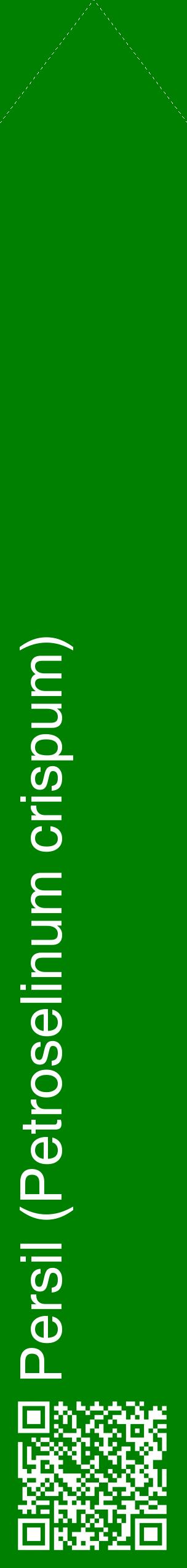 Étiquette de : Petroselinum crispum - format c - style blanche9_simplehel avec qrcode et comestibilité