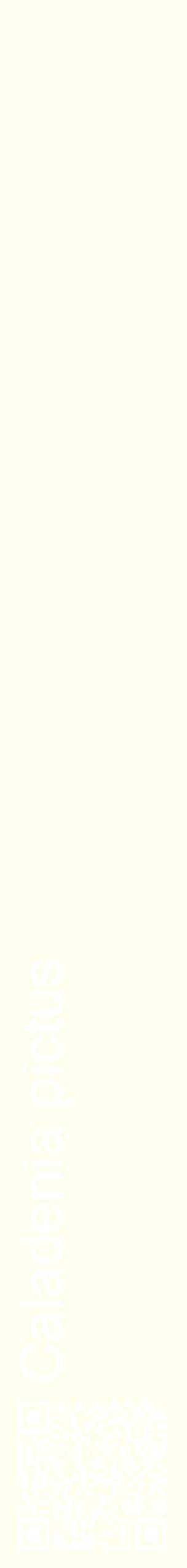 Étiquette de : Caladenia pictus - format c - style blanche19_simplehel avec qrcode et comestibilité