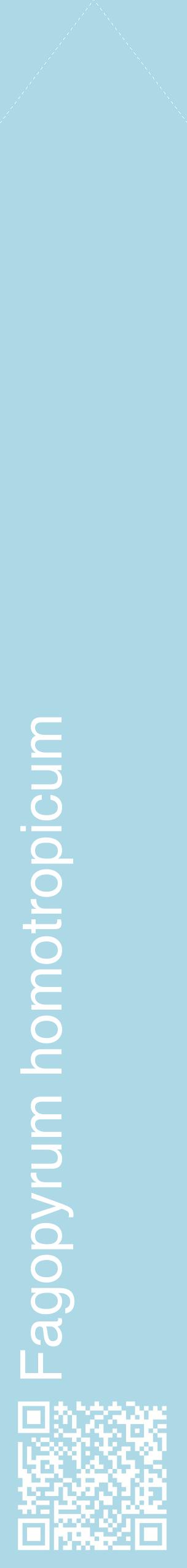 Étiquette de : Fagopyrum homotropicum - format c - style blanche0_simplehel avec qrcode et comestibilité