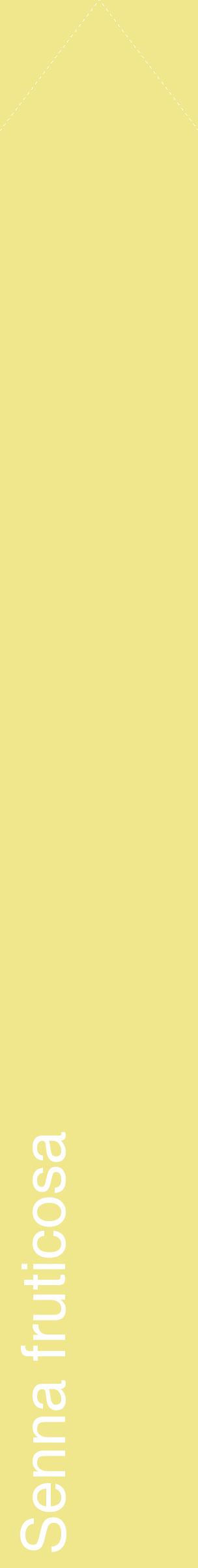 Étiquette de : Senna fruticosa - format c - style blanche20_simplehel avec comestibilité