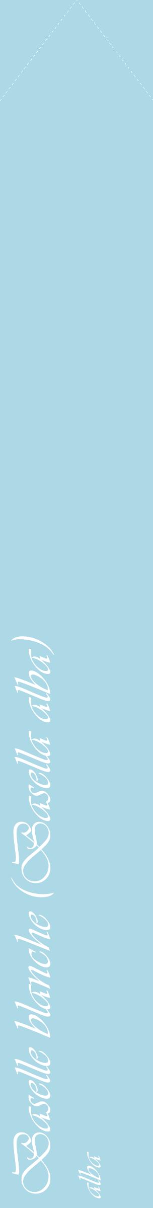 Étiquette de : Basella alba alba - format c - style blanche0_simpleviv avec comestibilité