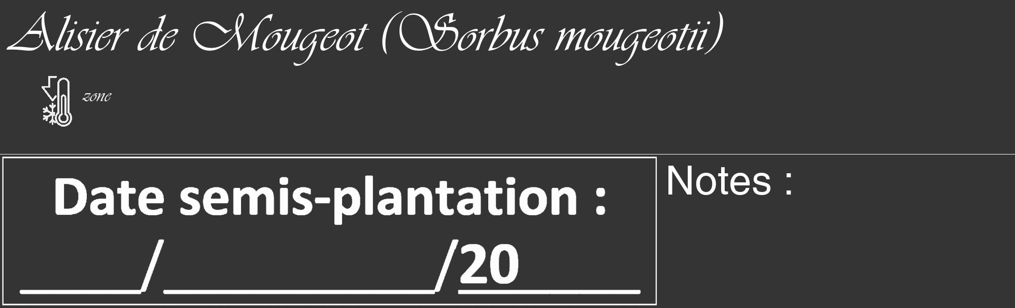 Étiquette de : Sorbus mougeotii - format c - style blanche46_basique_basiqueviv avec comestibilité