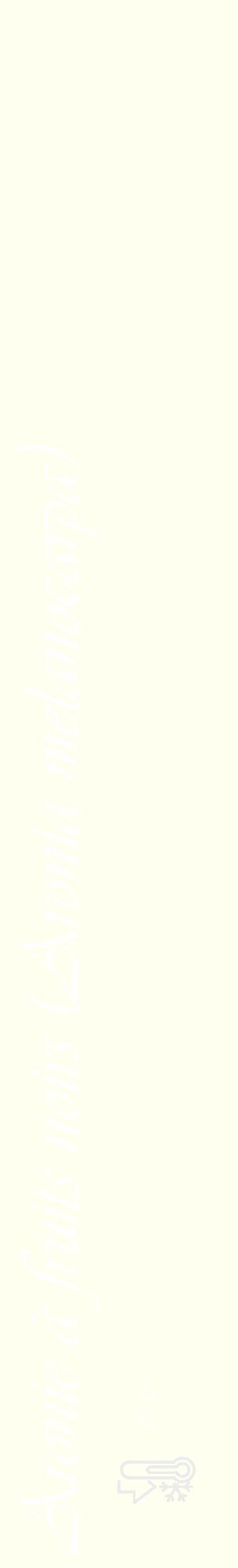 Étiquette de : Aronia melanocarpa - format c - style blanche19_basique_basiqueviv avec comestibilité - position verticale