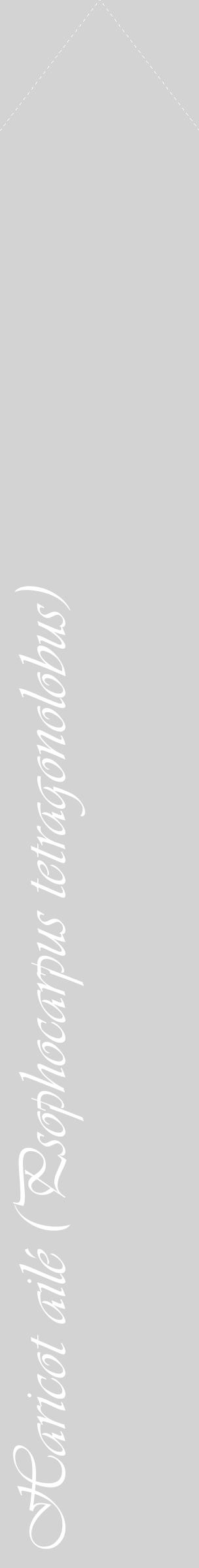 Étiquette de : Psophocarpus tetragonolobus - format c - style blanche56_simpleviv avec comestibilité