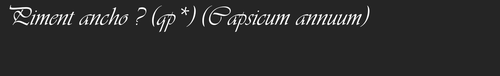 Étiquette de : Capsicum annuum - format c - style blanche47_basique_basiqueviv avec comestibilité