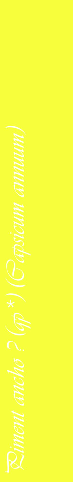 Étiquette de : Capsicum annuum - format c - style blanche18_basiqueviv avec comestibilité