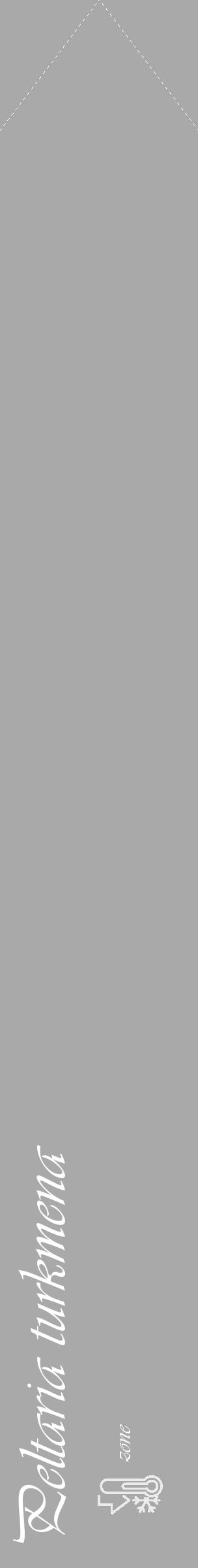 Étiquette de : Peltaria turkmena - format c - style blanche13_simple_simpleviv avec comestibilité - position verticale