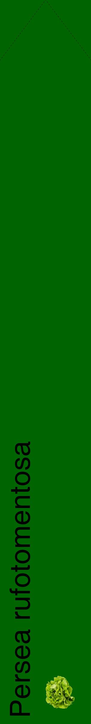 Étiquette de : Persea rufotomentosa - format c - style noire8_simplehel avec comestibilité simplifiée