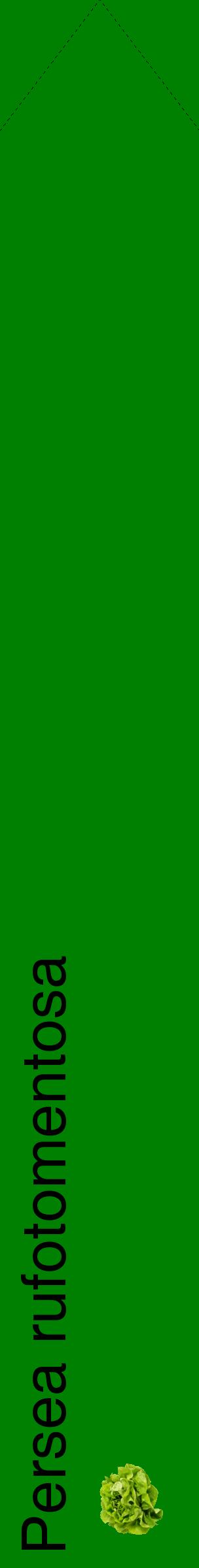 Étiquette de : Persea rufotomentosa - format c - style noire9_simplehel avec comestibilité simplifiée