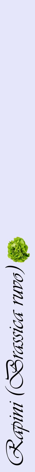 Étiquette de : Brassica ruvo - format a - style noire55viv avec comestibilité simplifiée