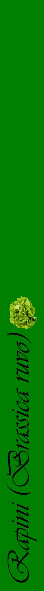 Étiquette de : Brassica ruvo - format a - style noire9viv avec comestibilité simplifiée