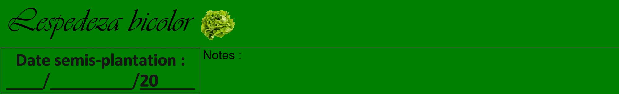 Étiquette de : Lespedeza bicolor - format a - style noire9viv avec comestibilité simplifiée